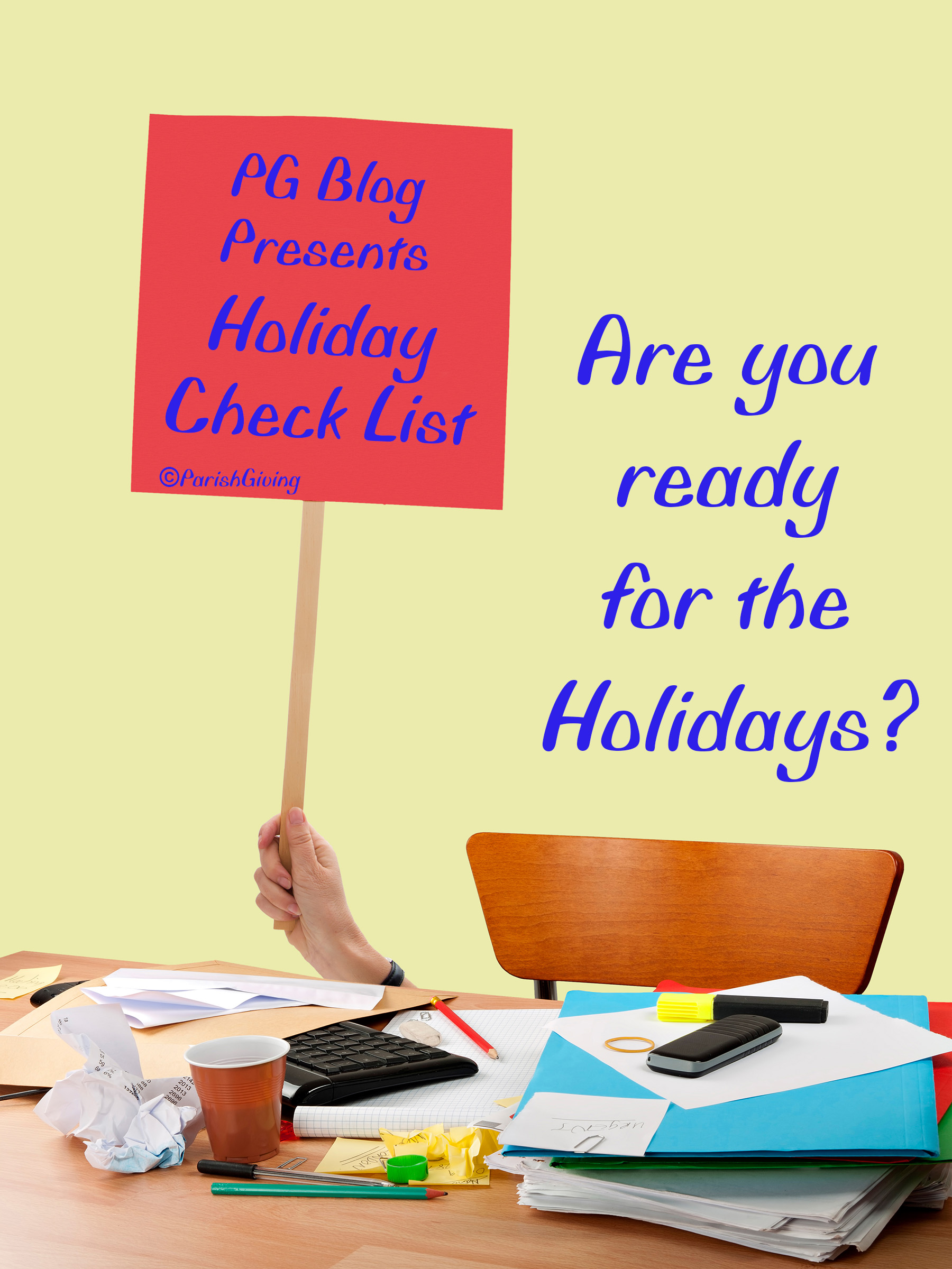 Holiday Checklist – Parish Giving Blog